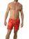 Geronimo Swim Shorts, Item number: 1630p1 Red Swim Short, Color: Red, photo 2