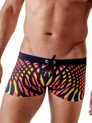 Geronimo Boxers, Item number: 1707b1 Red Swim Trunk, Color: Red, photo 1