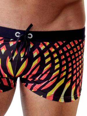 Geronimo Boxers, Item number: 1707b1 Red Swim Trunk, Color: Red, photo 3