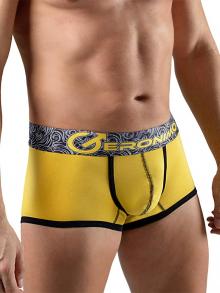 Boxers, Geronimo, Item number: 1751b1 Yellow Boxer Trunk