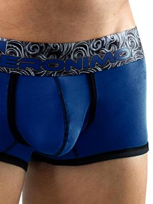 Geronimo Boxers, Item number: 1751b1 Blue Boxer Trunk, Color: Blue, photo 3