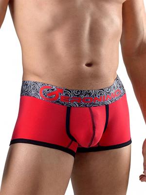 Geronimo Boxers, Item number: 1751b1 Red Boxer Trunk, Color: Red, photo 1
