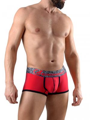 Geronimo Boxers, Item number: 1751b1 Red Boxer Trunk, Color: Red, photo 2