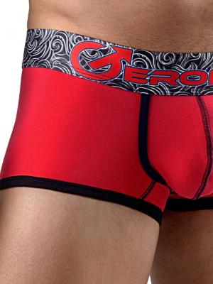 Geronimo Boxers, Item number: 1751b1 Red Boxer Trunk, Color: Red, photo 3