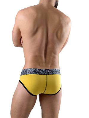 Geronimo Briefs, Item number: 1751s2 Yellow Men's Brief, Color: Yellow, photo 5