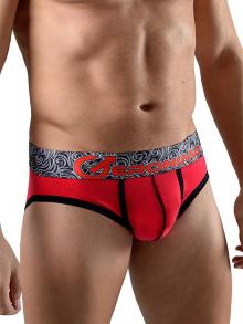 Briefs, Geronimo, Item number: 1751s2 Red Brief for Men