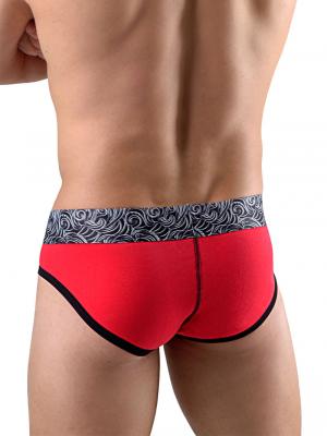 Geronimo Briefs, Item number: 1751s2 Red Brief for Men, Color: Red, photo 4