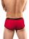 Geronimo Fetish, Item number: 1840s25 Red Faux Leather Brief, Color: Red, photo 4