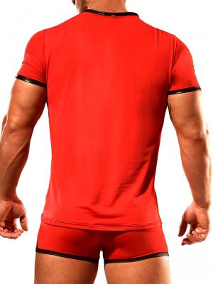 Geronimo Fetish, Item number: 1840t26 Red T-shirt For Men, Color: Red, photo 4
