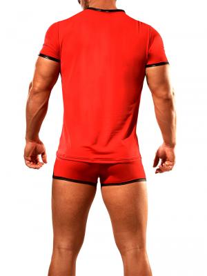 Geronimo Fetish, Item number: 1840t26 Red T-shirt For Men, Color: Red, photo 5