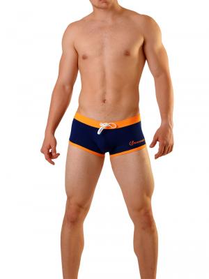 Geronimo Square Shorts, Item number: 1819b2 Navy Blue Hipster, Color: Blue, photo 2