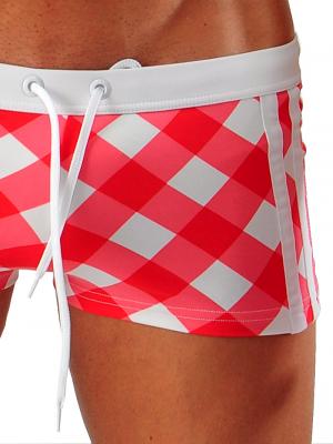 Geronimo Boxers, Item number: 1314b2 Red Squares, Color: Red, photo 4