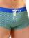 Geronimo Square Shorts, Item number: 1810b2 Blue Swim Hipster, Color: Blue, photo 3