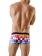 Geronimo Square Shorts, Item number: Colorful Square Cut Swim Trunk, Color: Multi, photo 5