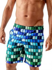 Board Shorts, Geronimo, Item number: Blue Colorful Boardshort