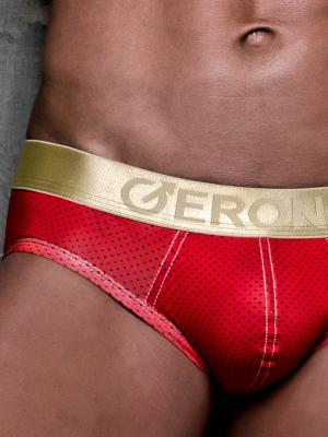 Geronimo Briefs, Item number: 1852s2 Red Brief for Men, Color: Red, photo 3