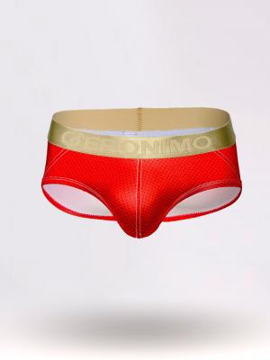Geronimo Briefs, Item number: 1852s2 Red Brief for Men, Color: Red, photo 4