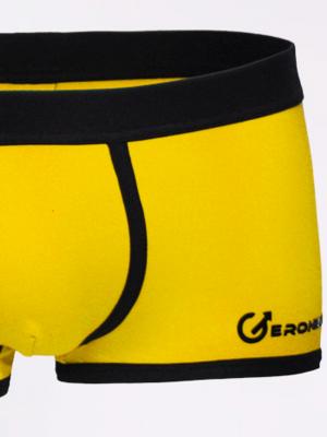 Geronimo Boxers, Item number: 1860b1 Yellow Boxers for Men, Color: Yellow, photo 2