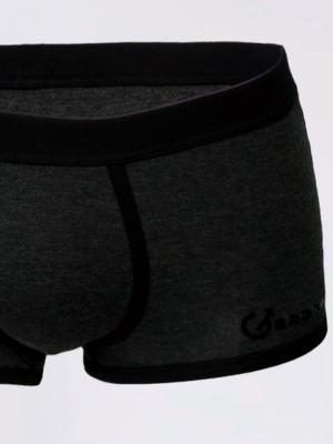 Geronimo Boxers, Item number: 1860b1 Graphite Boxer Trunk, Color: Grey, photo 2