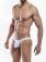 Joe Snyder Thongs, Item number: JSMBUL 06 White Maxi Bulge Thong, Color: White, photo 6