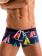 Geronimo Square Shorts, Item number: 1901b2 Yacht Square Cut Trunk, Color: Multi, photo 1