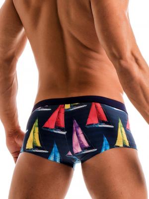 Geronimo Square Shorts, Item number: 1901b2 Yacht Square Cut Trunk, Color: Multi, photo 7