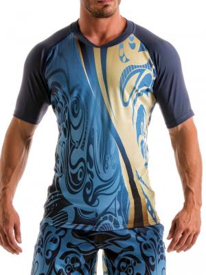 Geronimo T shirts, Item number: 1904t5 Blue T-shirt for Men, Color: Multi, photo 1