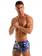 Geronimo Boxers, Item number: 1903b1 Blue Shell Swim Trunk, Color: Blue, photo 3