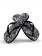 Geronimo Flip Flops, Item number: 1903f1 Dark Shell Flip flops, Color: Black, photo 2