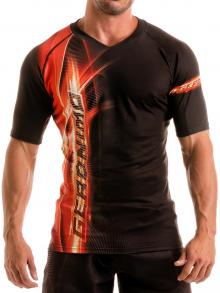 T shirts, Geronimo, Item number: 1911t5 Black Flash T-shirt for Men