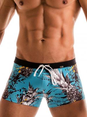 Geronimo Boxers, Item number: 1908b1 Blue Pineapple Trunk, Color: Blue, photo 1