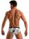 Geronimo Briefs, Item number: 1908s2 White Pineapple Brief, Color: White, photo 8