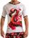 Geronimo T shirts, Item number: 1914t5 White Flamingo T-shirt, Color: White, photo 1