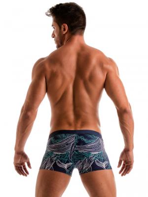 Geronimo Boxers, Item number: 1902b1 Blue Whale Swim Trunk, Color: Blue, photo 6