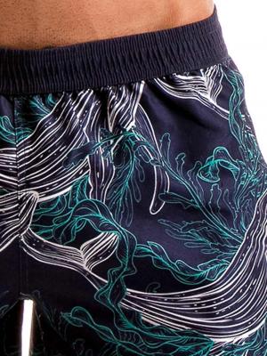 Geronimo Board Shorts, Item number: 1902p4 Blue Whale Surf Short, Color: Blue, photo 3