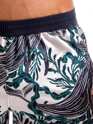Geronimo Board Shorts, Item number: 1902p4 White Whale Surf Short, Color: White, photo 3