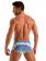 Geronimo Square Shorts, Item number: 1918b2 Coral Seaweed Hipster, Color: Blue, photo 6