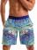 Geronimo Board Shorts, Item number: 1918p4 Blue Seaweed Surfshorts, Color: Blue, photo 1