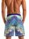 Geronimo Board Shorts, Item number: 1918p4 Blue Seaweed Surfshorts, Color: Blue, photo 5