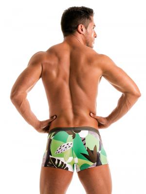 Geronimo Boxers, Item number: 1905b1 Green Swim Trunk, Color: Green, photo 6