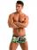 Geronimo Square Shorts, Item number: 1905b2 Green Square cut Trunk, Color: Green, photo 4