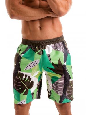 Geronimo Board Shorts, Item number: 1905p4 Green Surf Boardshorts, Color: Green, photo 1