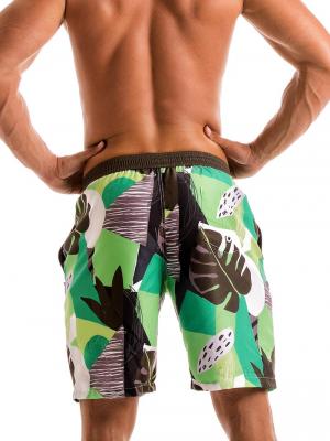 Geronimo Board Shorts, Item number: 1905p4 Green Surf Boardshorts, Color: Green, photo 5