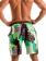 Geronimo Board Shorts, Item number: 1905p4 Green Surf Boardshorts, Color: Green, photo 5