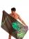 Geronimo Beach Towels, Item number: 1905x1 Brown Tropical Towel, Color: Brown, photo 2